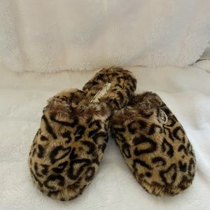 Cheetah Slippers